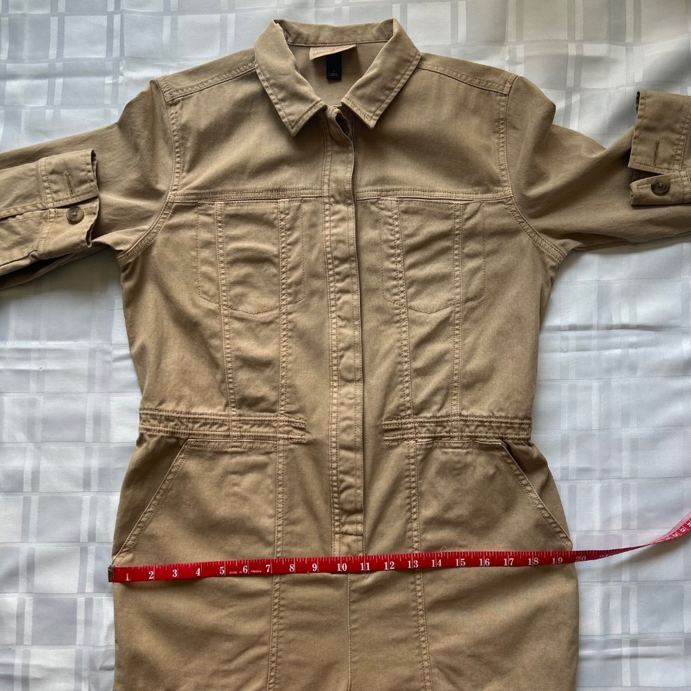 Universal Thread Tan Jumpsuit Button Up Long Slee… - image 7